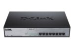 D-Link 8-Port Desktop Gigabit PoE+ Switch