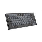 Logitech MX Mechanical Mini for Mac Minimalist Wireless Illuminated Keyboard - SPACE GREY - US INT'L - EMEA