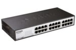 D-Link 24-Port 10/100Mbps Fast Ethernet Unmanaged Switch, rack mountable