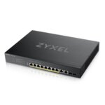 ZyXEL XS1930-12HP, 8-port Multi-Gigabit Smart Managed PoE Switch 375Watt 802.3BT, 2 x 10GbE + 2 x SFP+ Uplink