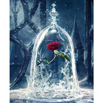 Диамантен Гоблен "Вечната Роза" - 30 x 40 см, Квадратни мъниста