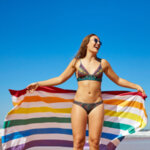 Бързосъхнеща кърпа за плаж Зелено Лято-Copy