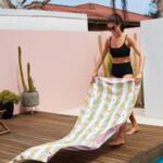 Бързосъхнеща кърпа за плаж WDC-Copy