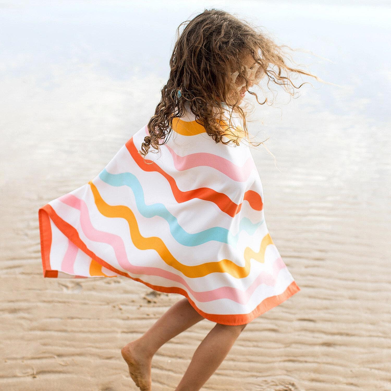 Детска Бързосъхнеща кърпа за плаж Лодка-Copy