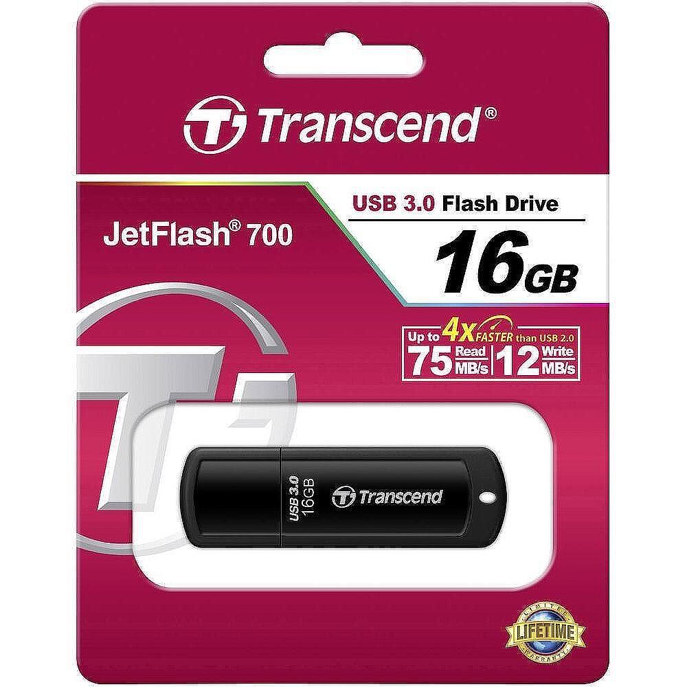 Transcend 16GB JETFLASH 700, USB 3.0