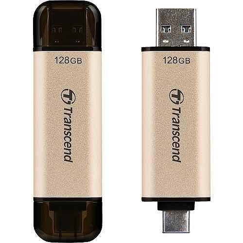 Transcend 128GB, USB3.2, Pen Drive, TLC, High Speed, Type-C