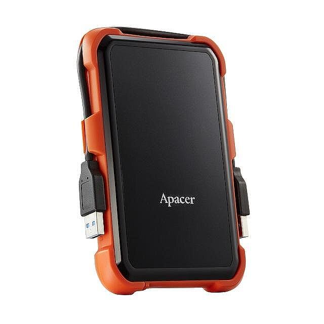 Apacer AC630, 2TB 2.5” SATA HDD USB 3.2Military-Grade Shockproof Portable Hard Drive