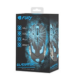 Fury Gaming mouse, Gladiator, optical 3200DPI, Illuminated black