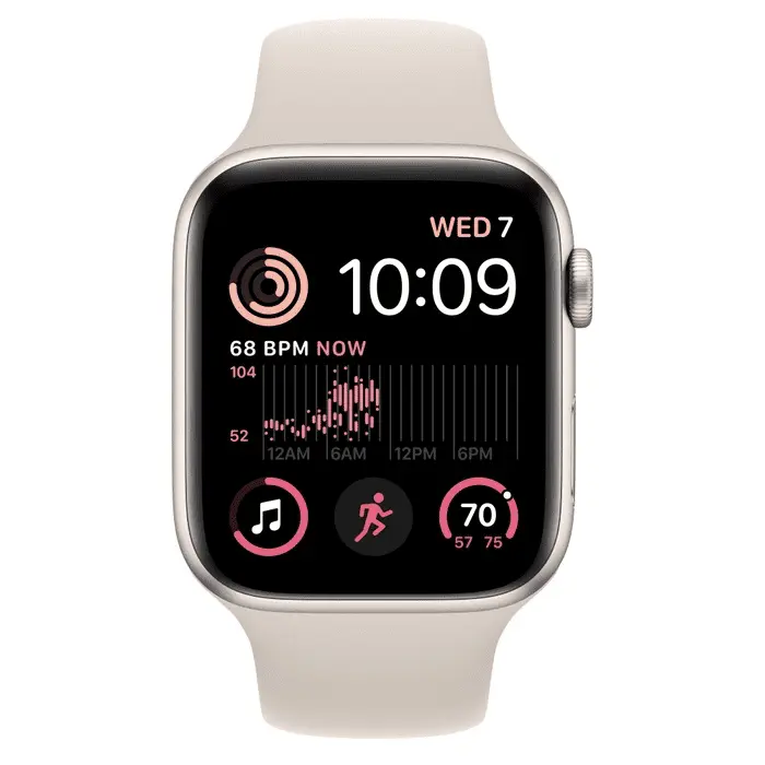 Смарт часовник Apple Watch SE2 GPS 40mm - MNJP3BS/A