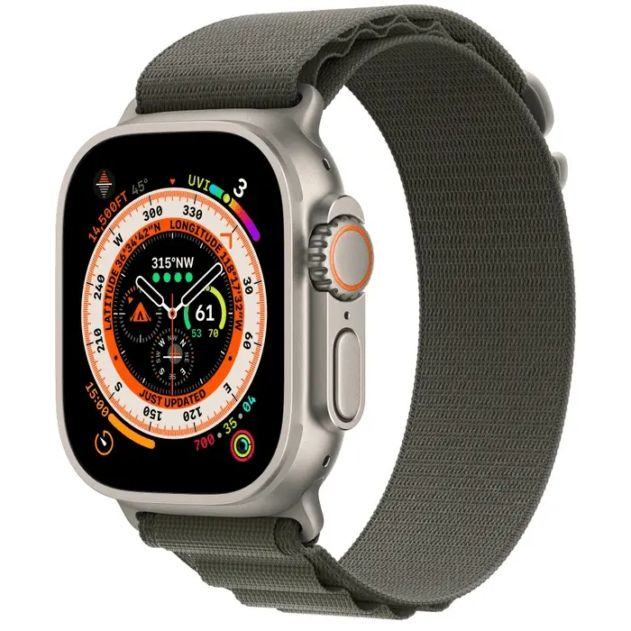 Смарт часовник Apple Watch Ultra GPS + Cellular 49mm - MQFN3BS/A_1