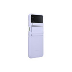 Samsung Flip4 Flap Leather Cover Serenity Purple