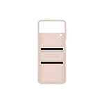 Samsung Flip4 Flap Leather Cover Peach