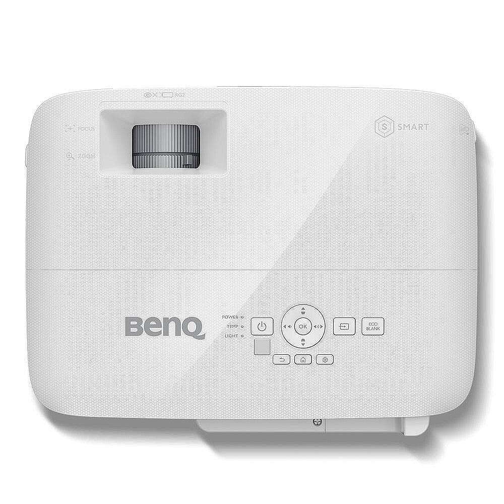 BenQ EW600, Wireless Android-based Smart Projector, DLP, WXGA (1280x800), 16:10, 3600 Lumens, 20000:1, Zoom 1.1x, Speaker 2W, USB Reader for PC-Less Presentations, Built-in Firefox, BT 4.0,