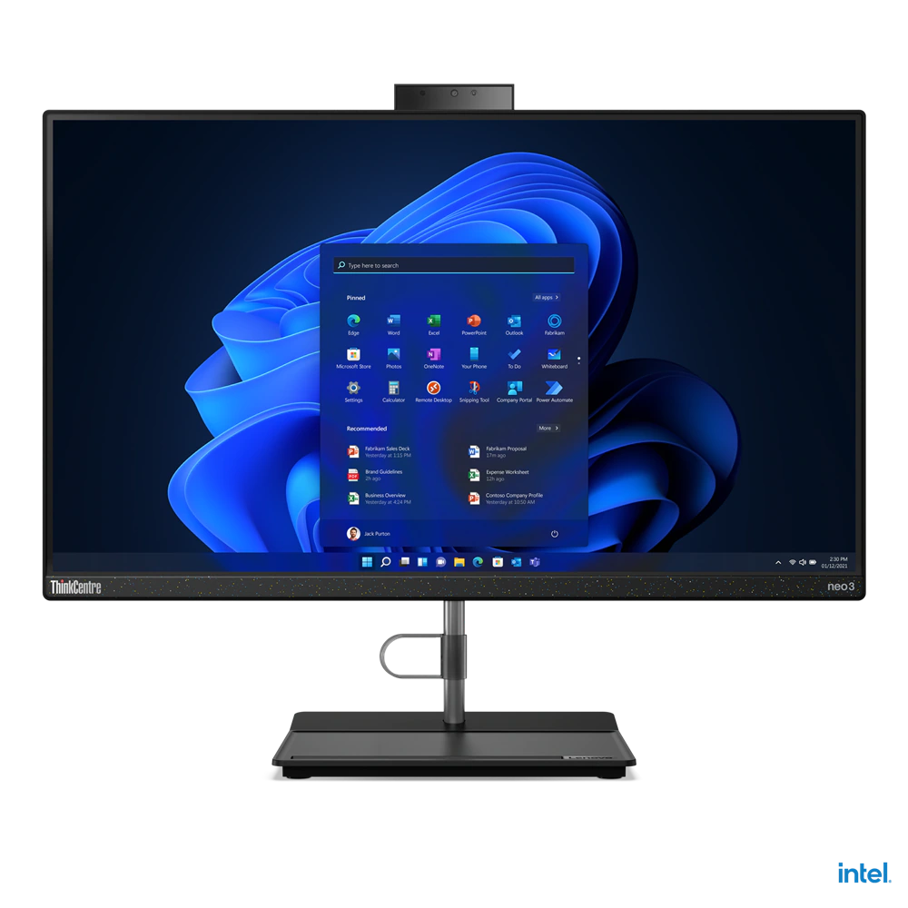 Настолен компютър Lenovo ThinkCentre neo 30a 24 AiO - 12B0008ABL