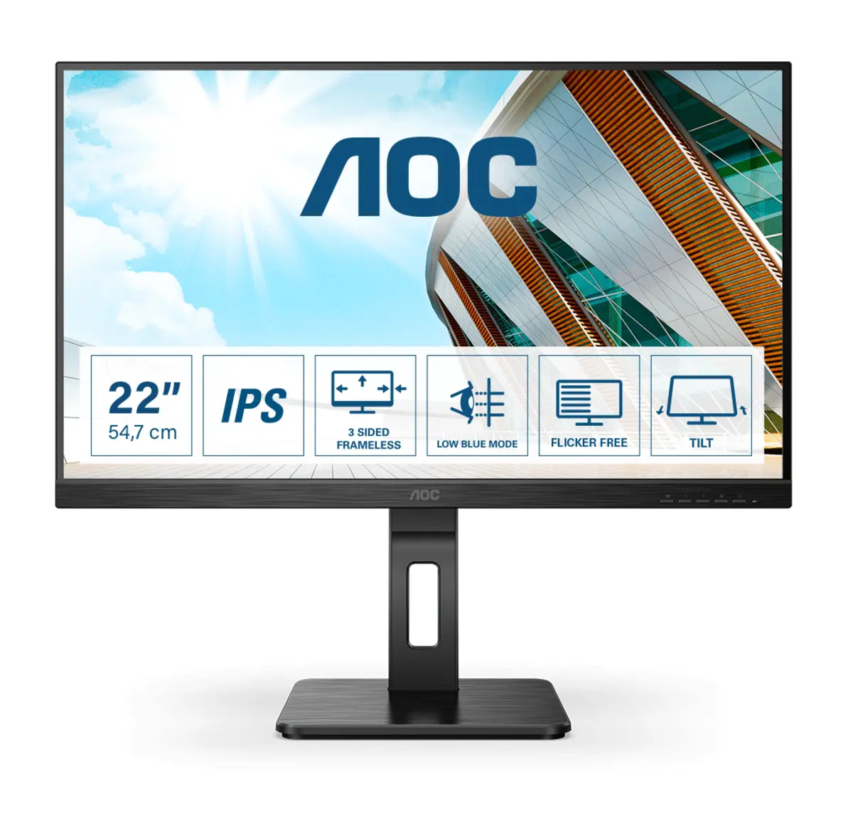 Монитор 21.5" AOC - 22P2DU