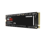 Samsung SSD 990 PRO 2TB PCIe 4.0 NVMe 2.0 M.2 V-NAND 3-bit MLC, 256-bit Encryption, Read 7450 MB/s Write 6900 MB/s