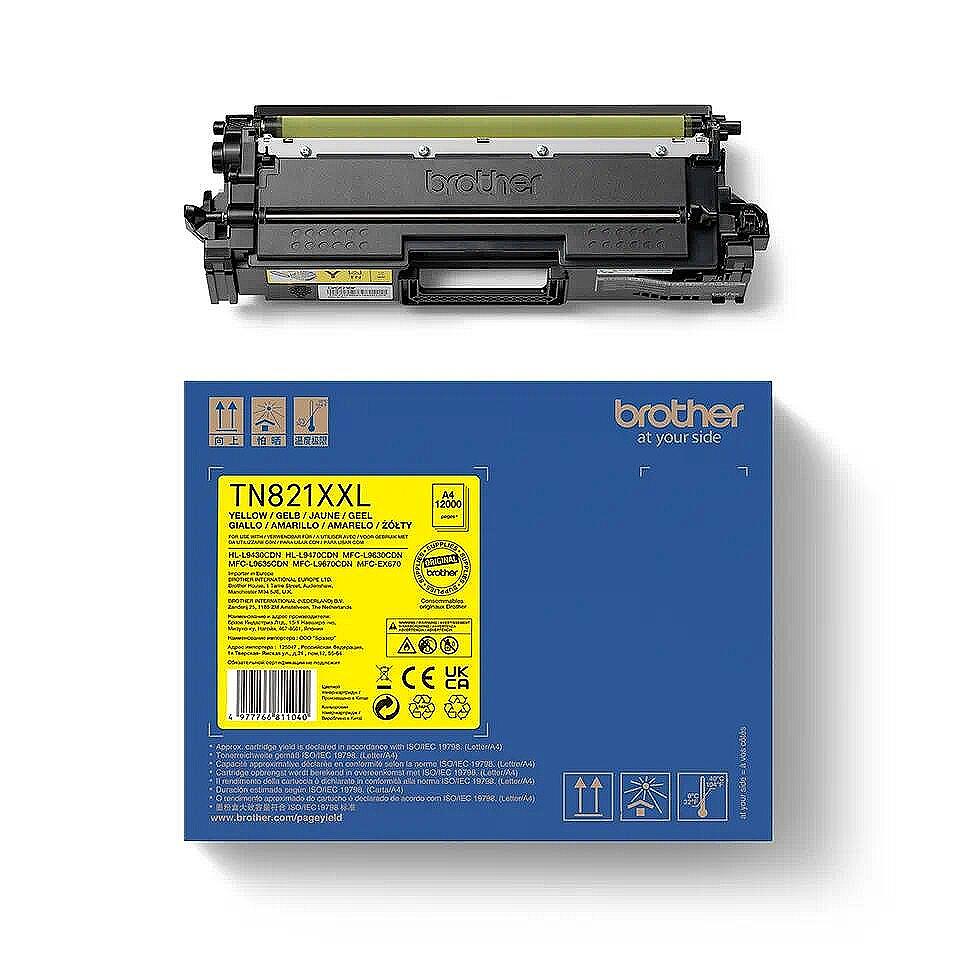 Оригинална тонер касета Brother TN-821XXLY