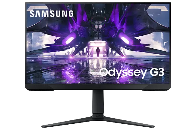 Геймърски монитор 24" Samsung Odyssey G3 - LS24AG300NRXEN