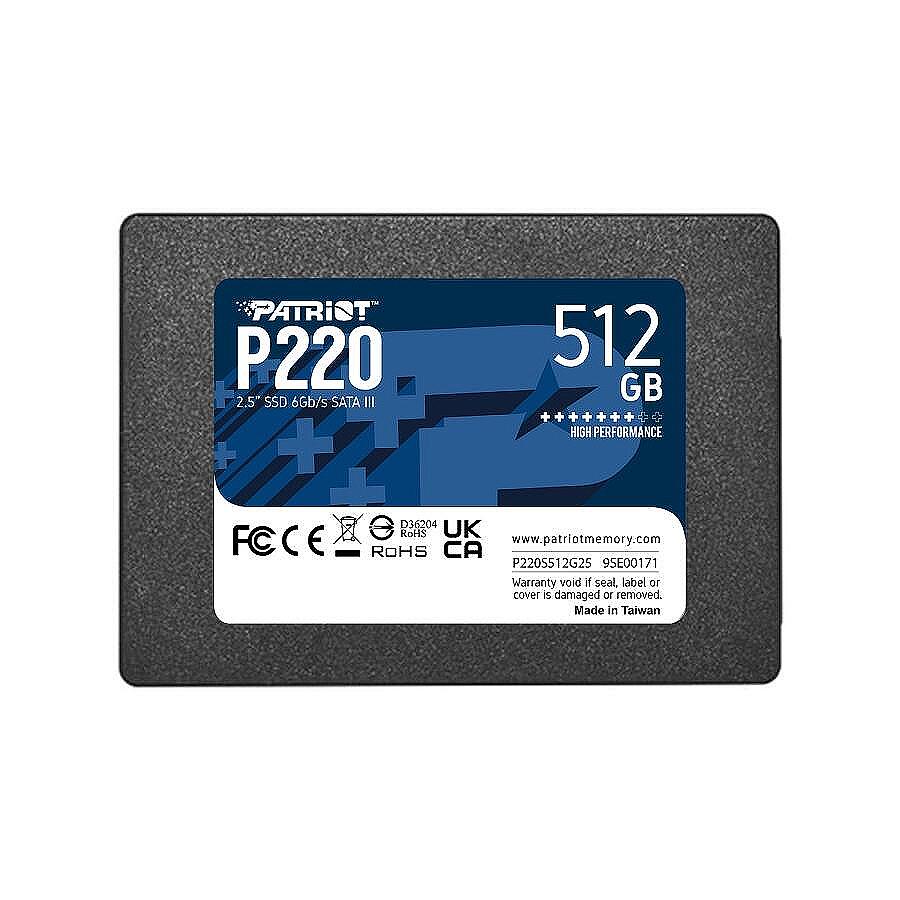 ССД диск Patriot P220 512GB - P220S512G25