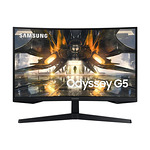 Извит геймърски монитор 27" Samsung Odyssey G5 - LS27AG550EPXEN