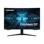 Извит геймърски монитор 31.5" Samsung Odyssey G7 - LC32G75TQSPXEN