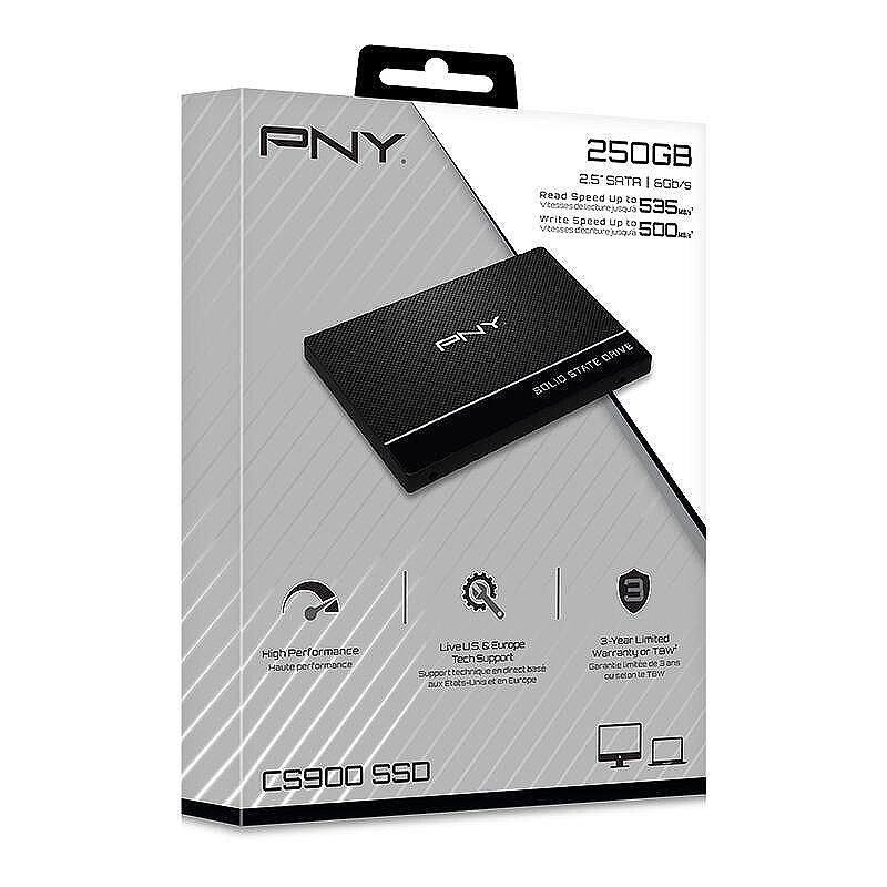 SSD диск PNY CS900 250GB - SSD7CS900-250-RB_2