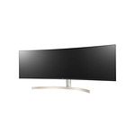 LG 49WL95CP-W, 49" 32:9 Curved UltraWide Dual QHD 5120x1440 IPS Panel, USB Type-C, 5ms, 350 cd/m2, 1000:1, HDR10, sRGB 99%, FreeSync, 3 PBP, HDMI, DisplayPort, Speacer 2ch 10W, Tilt, Height,