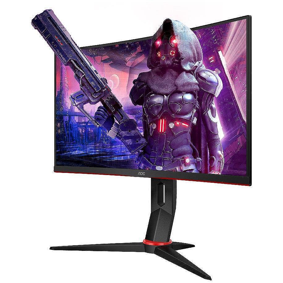 Извит геймърски монитор 27" AOC - C27G2U/BK_2