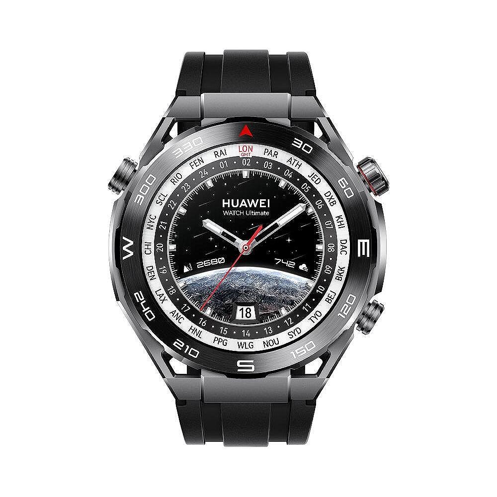 Huawei Watch Ultimate Colombo B29, 1.5 LTPO Amoled 466*466, 10ATM, IP68, BT 5.2,  Black Zircon-based Amorphous Alloy Case