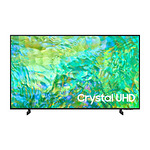 Samsung 43" 43CU8072 4K UHD LED TV, SMART, Crystal Processor 4K, 2200 PQI, HDR 10+, Mega Contrast, Q-Symphony, Dolby Digital Plus , 3xHDMI, 2xUSB, Wi-Fi 5, Bluetooth 5.2, Frameless, Tizen,