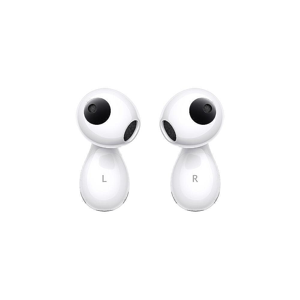 Huawei Freebuds 5, Ceramic White, Music playback duration: approx. 5.0 hours (with ANC disabled), Voice call duration:approx. 4.0 hours (with ANC disabled), BT 5.2, 42 mAh