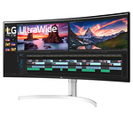 LG 38WN95CP-W, 38" Curved 21:9 UltraWide, QHD Nano IPS(3840 x 1600) Anti-Glare, 1ms (GtG at Faster), 144 Hz, FreeSync Premium Pro, G-SYNC Compatible, 1000:1, 450cd/m2, DCI-P3 98%, HDR 10,