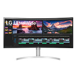 LG 38WN95CP-W, 38" Curved 21:9 UltraWide, QHD Nano IPS(3840 x 1600) Anti-Glare, 1ms (GtG at Faster), 144 Hz, FreeSync Premium Pro, G-SYNC Compatible, 1000:1, 450cd/m2, DCI-P3 98%, HDR 10,