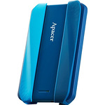 Apacer AC533, 1TB 2.5" SATA HDD USB 3.2 Portable Hard Drive Plastic / Rubber Vibrant blue
