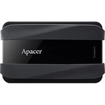 Apacer AC533, 5TB 2.5" SATA HDD USB 3.2 Portable Hard Drive Plastic / Rubber Jet black