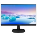 Philips 243V7QDAB, 23.8" Ultra Narrow Wide IPS LED, 5 ms, 1000:1, 10M:1 DCR, 250 cd/m2, FHD 1920x1080@60Hz, Flicker-Free, Low Blue, D-Sub, DVI, HDMI, Headphone Out, Speakers, Black