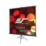 Elite Screen T100UWV1 Tripod, 100" (4:3), 203.2 x 152.4 cm, Black