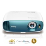 BenQ TK800M, Projector for Sports Fans, 4K HDR, DLP, 4K UHD (3840x2160), 10 000:1, 3000 ANSI Lumens, Zoom 1.1x, 96% Rec.709 Coverage, VGA, HDMI x2, USB Type A (1.5A), Audio In/Out, HDR10,