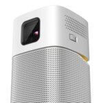BenQ GV1 Poratable, DLP, LED, 480p (854x480), 100 000:1, 200 ANSI Lumens, 35"@1m, Speaker 5W, Bluetooth Speaker, Auto Keystone, WiFi, Smart TV Apps, USB Reader, 3-Hour Battery, 0.7kg
