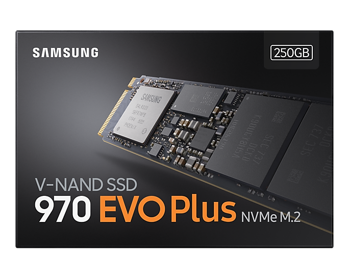 SSD диск Samsung 970 EVO Plus 250GB MZ-V7S250BW-4