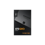 Samsung SSD 870 QVO 1TB Int. 2.5" SATA, V-NAND 4bit MLC, Read up to 560MB/s, Write up to 530MB/s, MKX Controller, Cache Memory 1GB DDR4