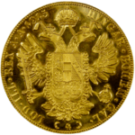 Златнa монетa  ЗЛАТЕН DUCAT 1915