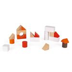Дървена играчка за прохождане с кубчета Зайче Janod J08251
