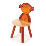 Дървено столче Маймунка Tildo T0204