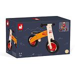 Дървено колело за баланс Little Bikloon Orange and Red Janod J03263