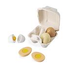 Дървени яйца в картонена кутия Janod J06593