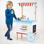 Дървена количка за сладолед Bigjigs BJ409