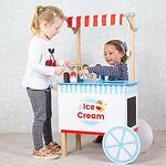 Дървена количка за сладолед Bigjigs BJ409