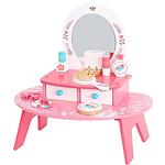 Дървена детска тоалетка с аксесоари Pink Dresser Tooky Toy TL098A