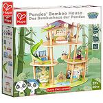 Дървена куклена къща Бамбуковата къща на пандите, Green Planet Explorers Hape H3413